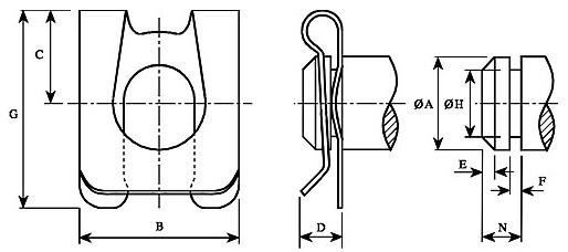 Sicherheits-Fastener-CFM