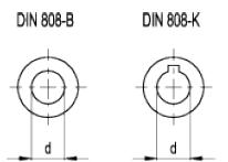 Universalgelenk - DIN808-E