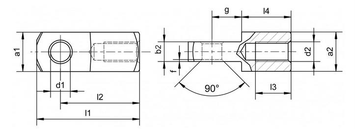 Paarungsteile f&uuml;r Gabelung -MP
